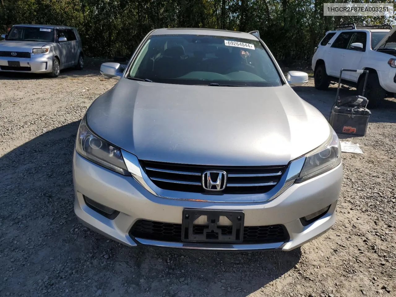 2014 Honda Accord Exl VIN: 1HGCR2F87EA003251 Lot: 69264044