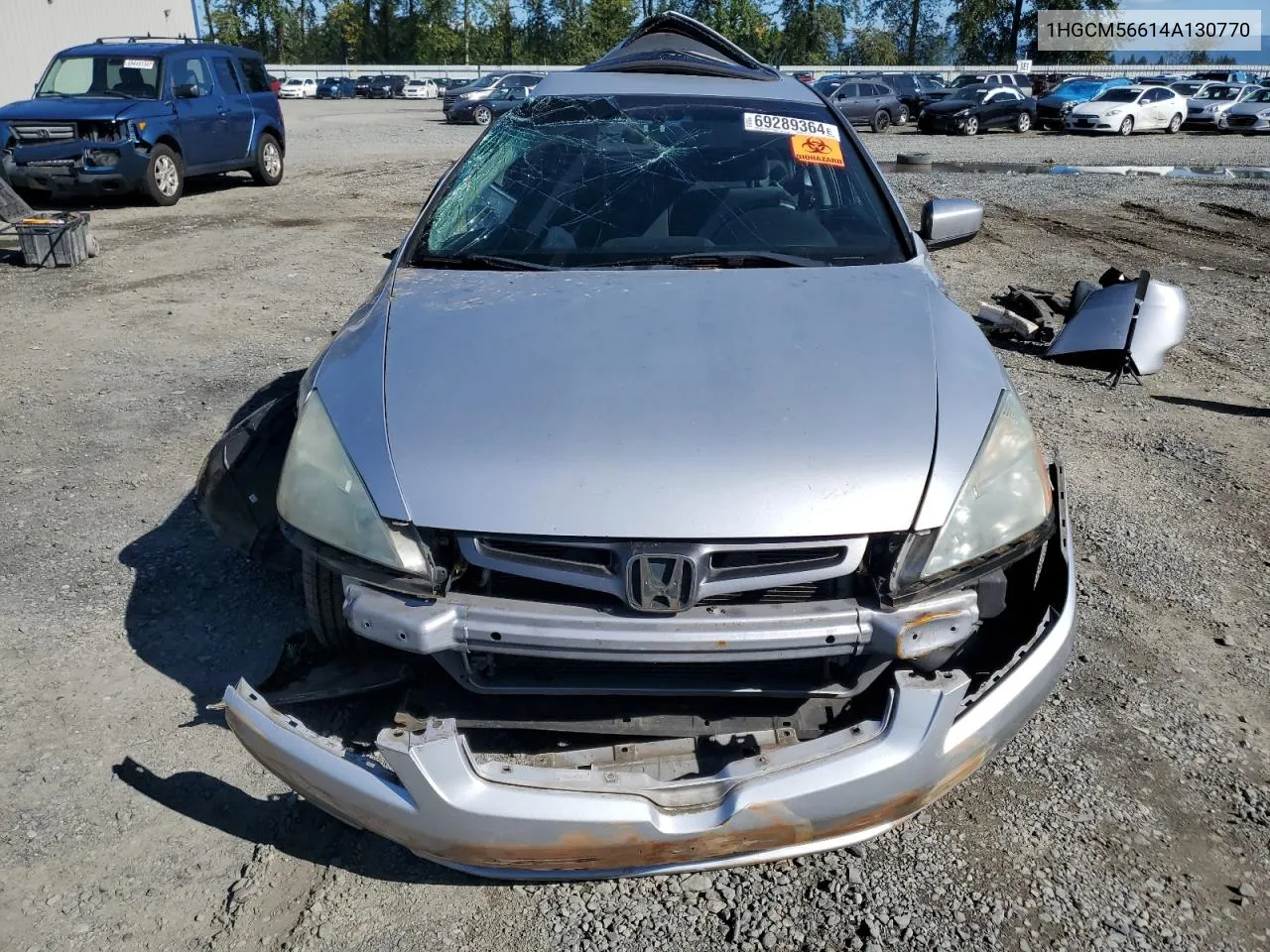 2004 Honda Accord Ex VIN: 1HGCM56614A130770 Lot: 69289364