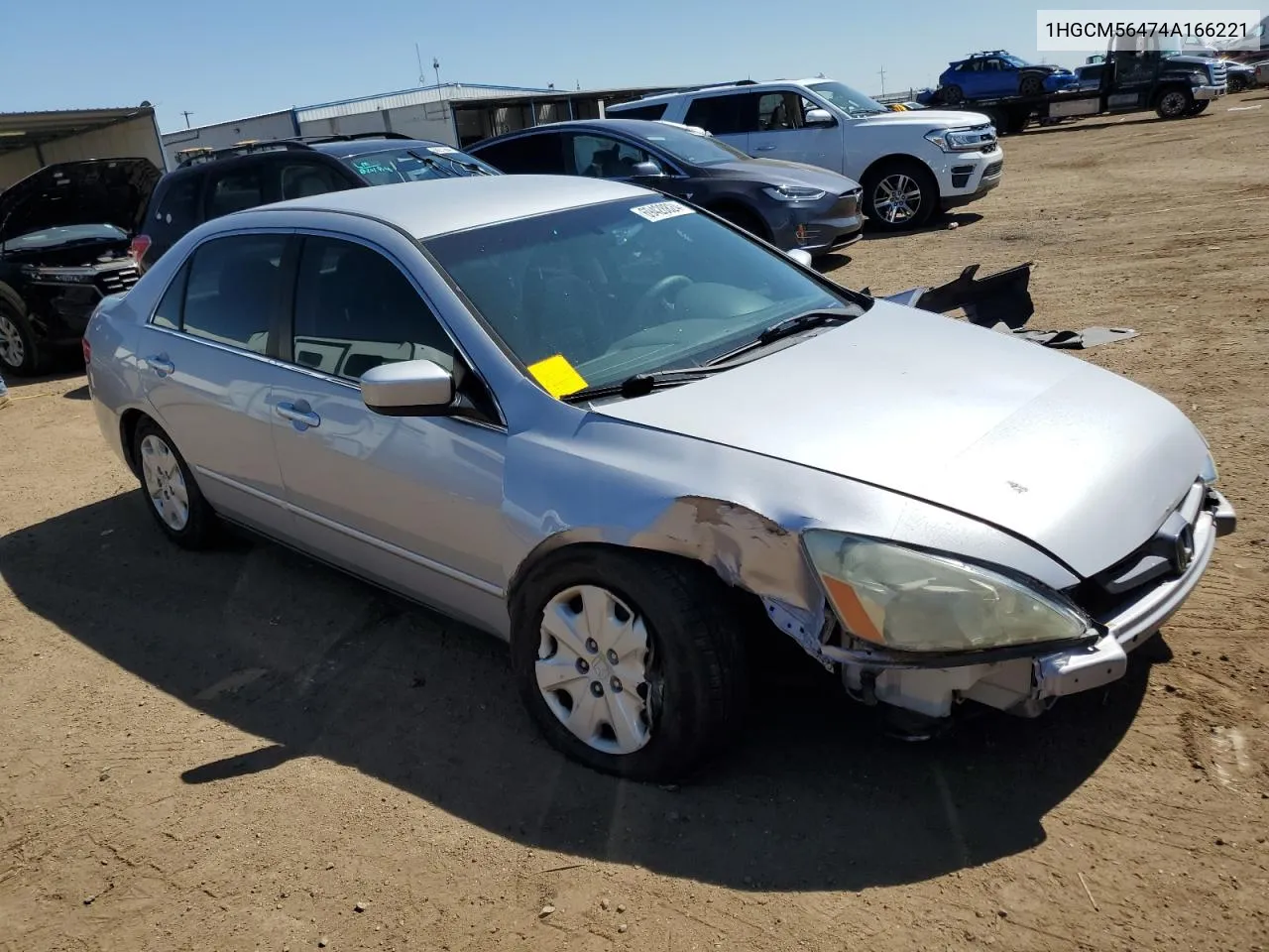 2004 Honda Accord Lx VIN: 1HGCM56474A166221 Lot: 69428824