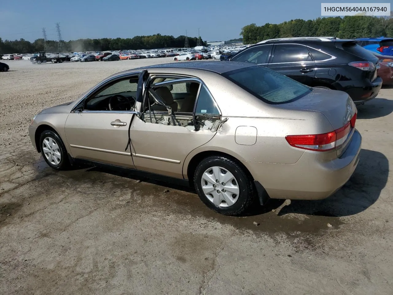 1HGCM56404A167940 2004 Honda Accord Lx