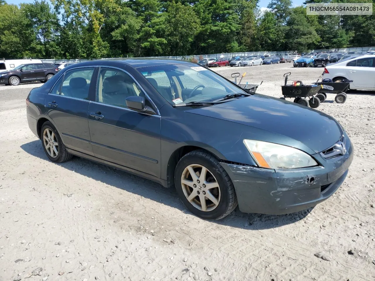 1HGCM66554A081473 2004 Honda Accord Ex