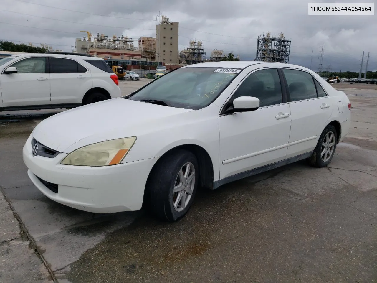 2004 Honda Accord Lx VIN: 1HGCM56344A054564 Lot: 70128244