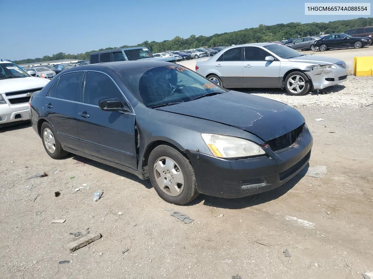 2004 Honda Accord Ex VIN: 1HGCM66574A088554 Lot: 70254664