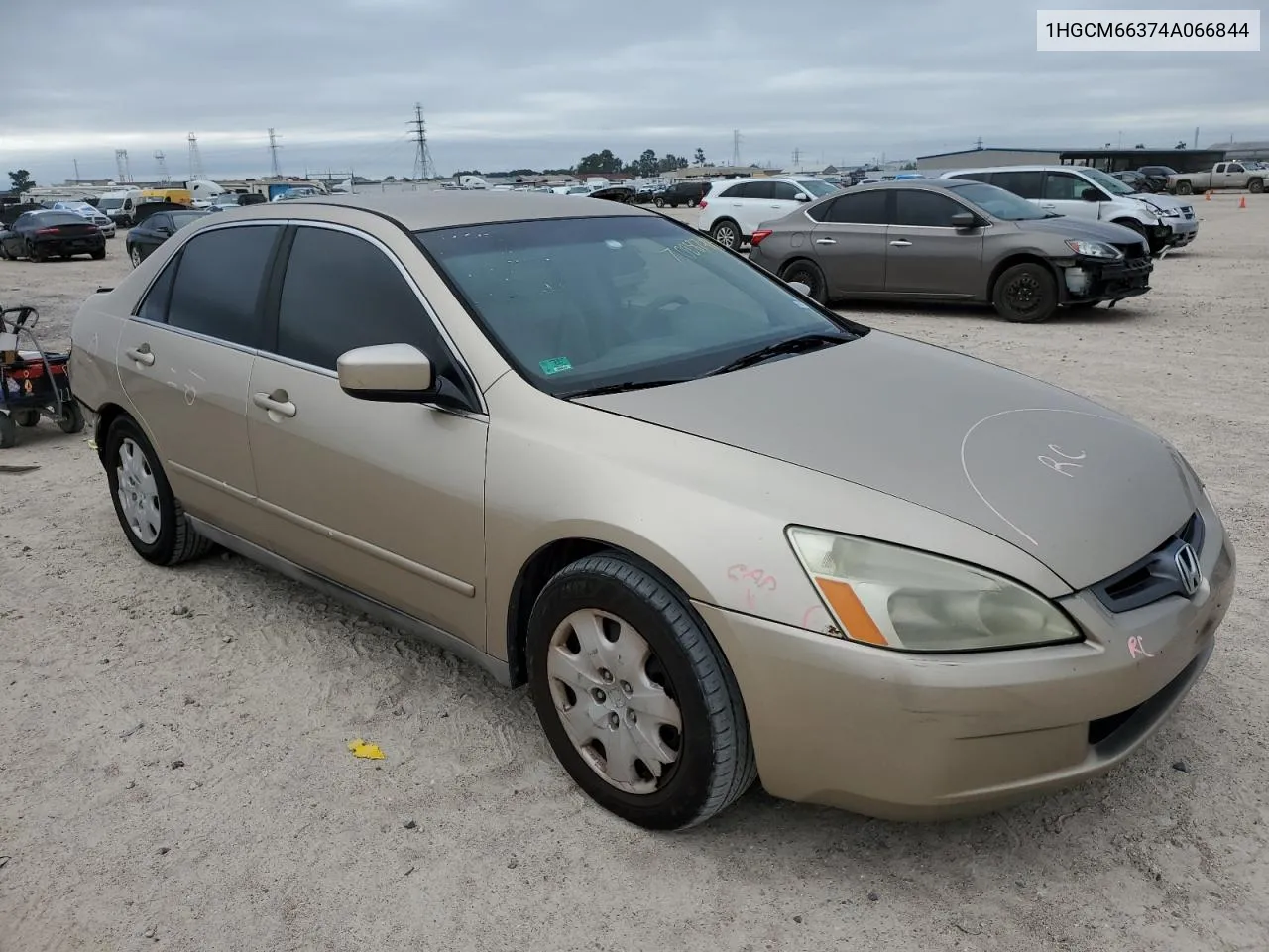 2004 Honda Accord Lx VIN: 1HGCM66374A066844 Lot: 70287484