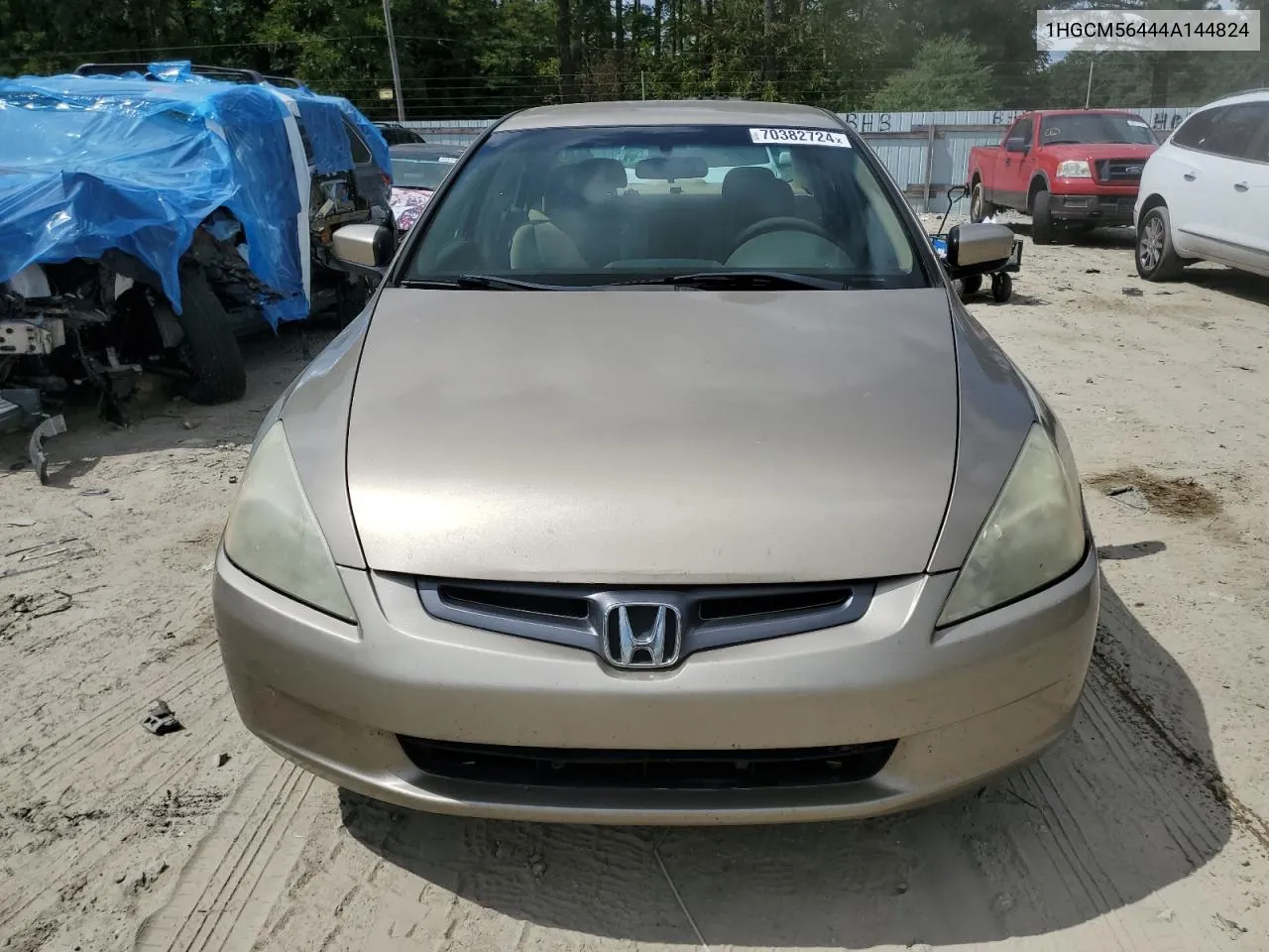 2004 Honda Accord Lx VIN: 1HGCM56444A144824 Lot: 70382724