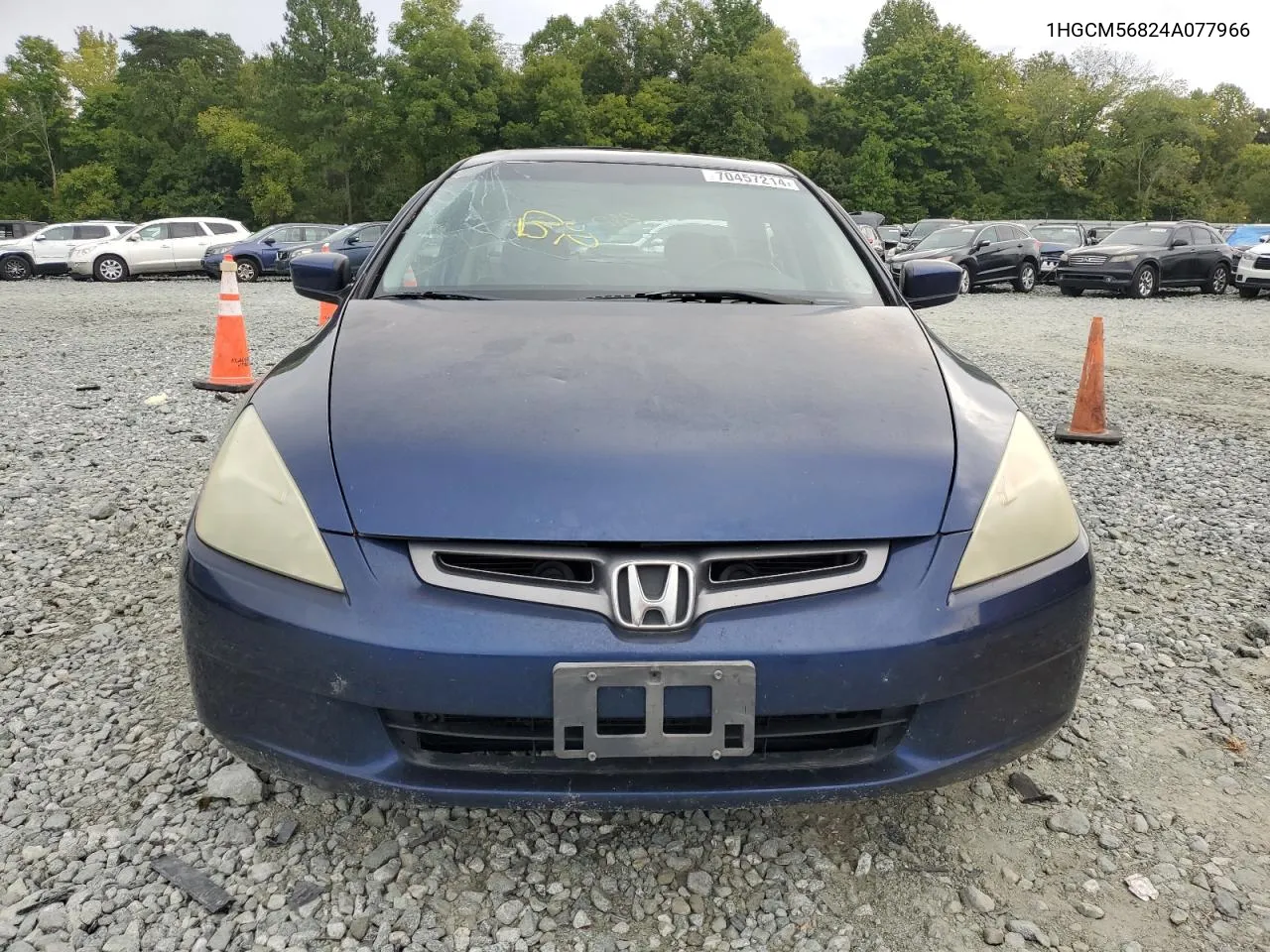 2004 Honda Accord Ex VIN: 1HGCM56824A077966 Lot: 70457214