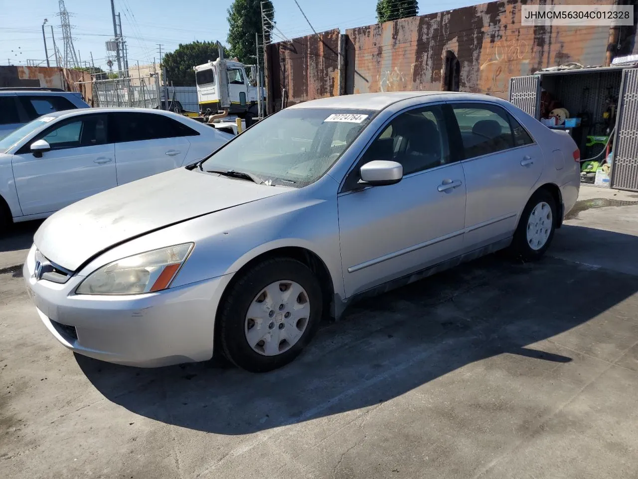 2004 Honda Accord Lx VIN: JHMCM56304C012328 Lot: 70724764