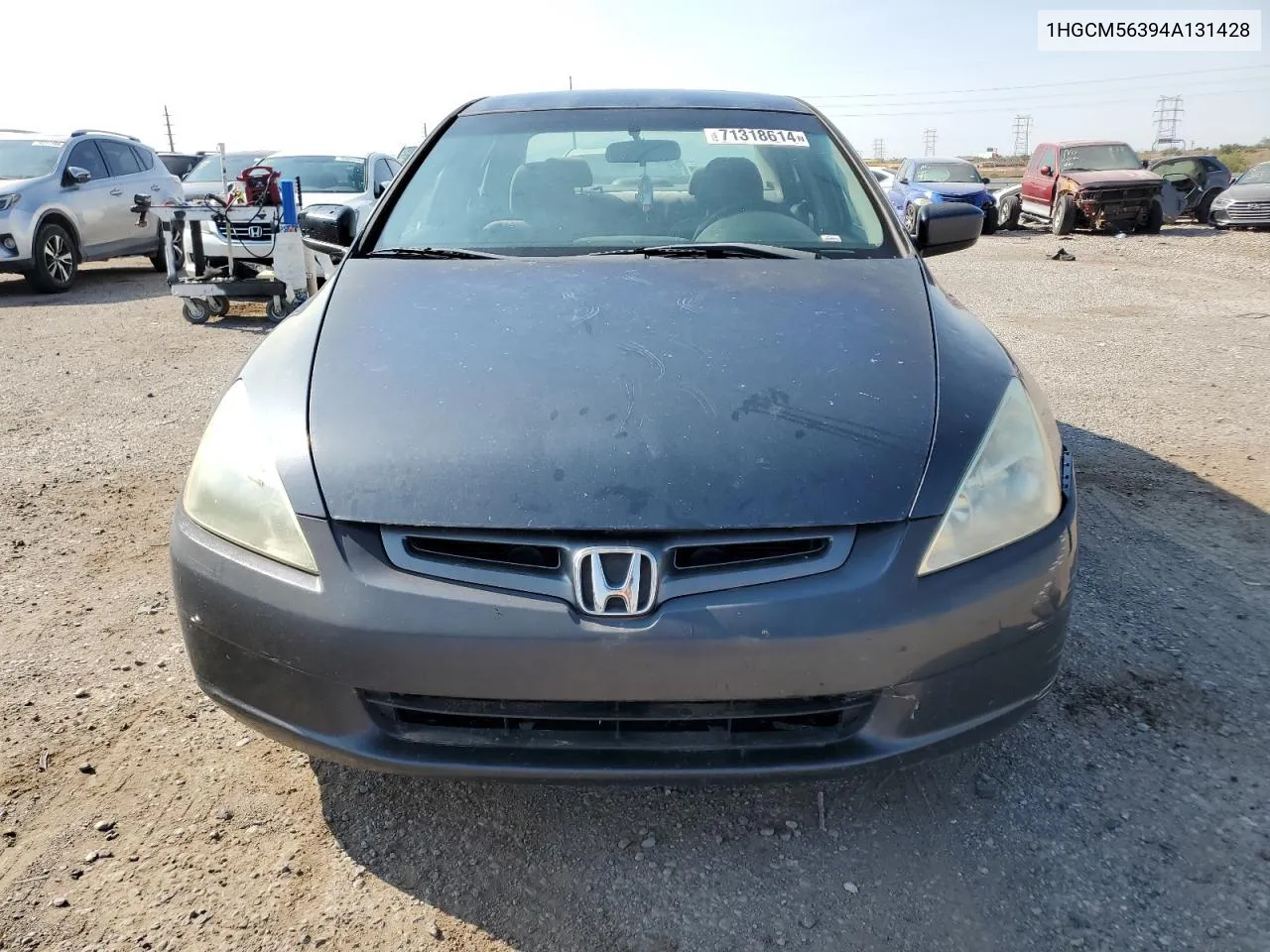 2004 Honda Accord Lx VIN: 1HGCM56394A131428 Lot: 71318614