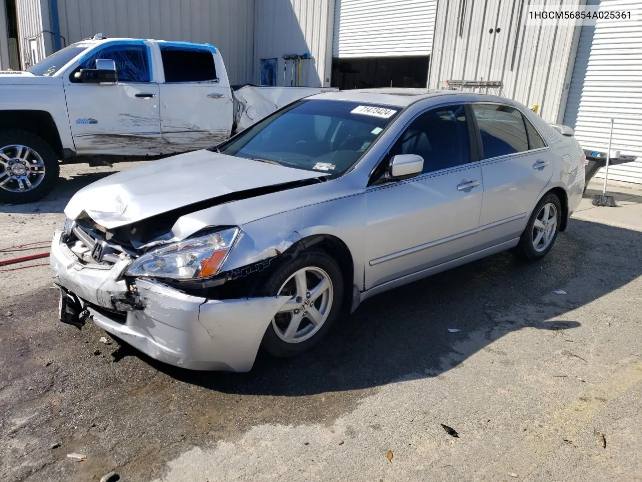 2004 Honda Accord Ex VIN: 1HGCM56854A025361 Lot: 71473424