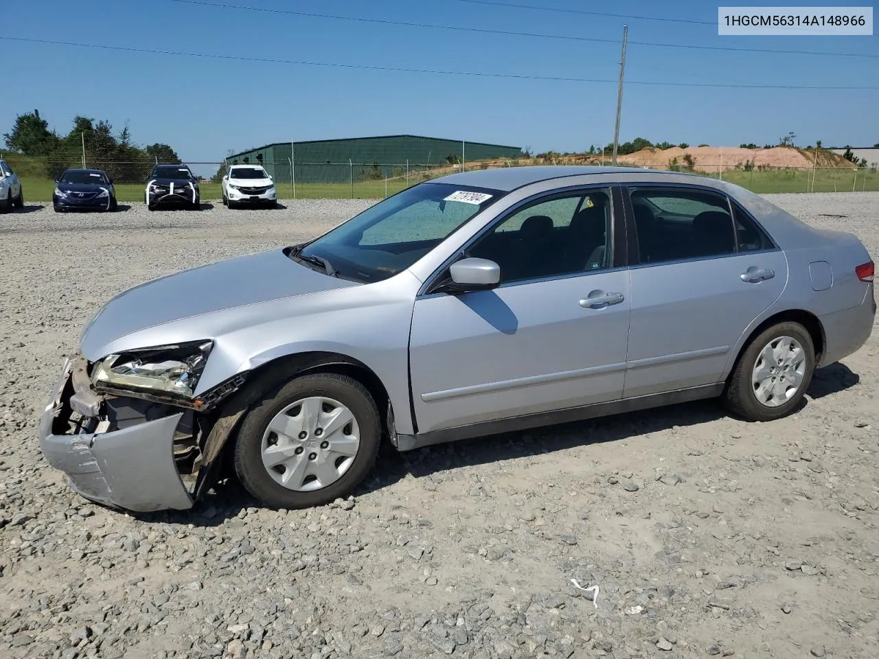 2004 Honda Accord Lx VIN: 1HGCM56314A148966 Lot: 72797904