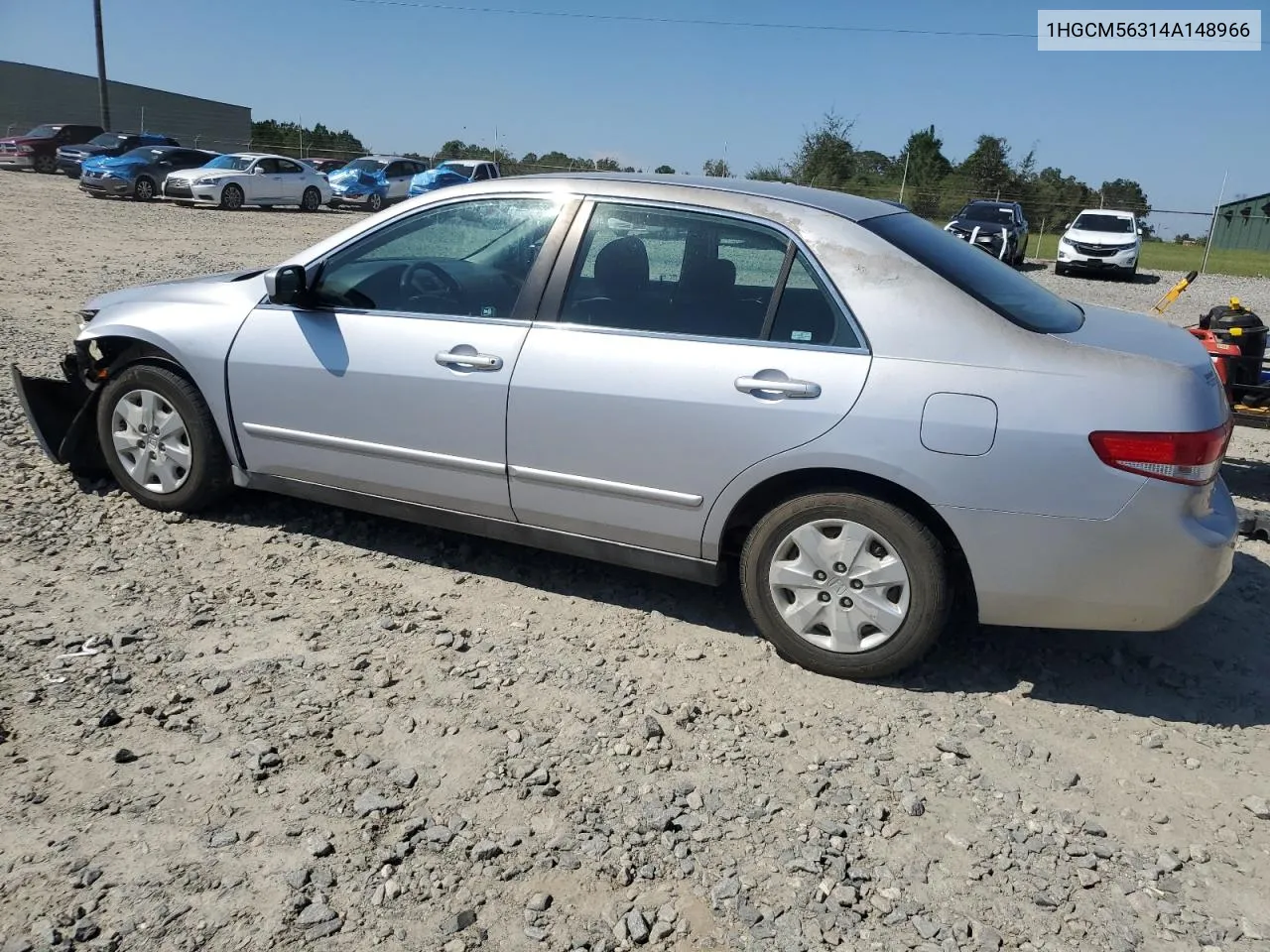 2004 Honda Accord Lx VIN: 1HGCM56314A148966 Lot: 72797904