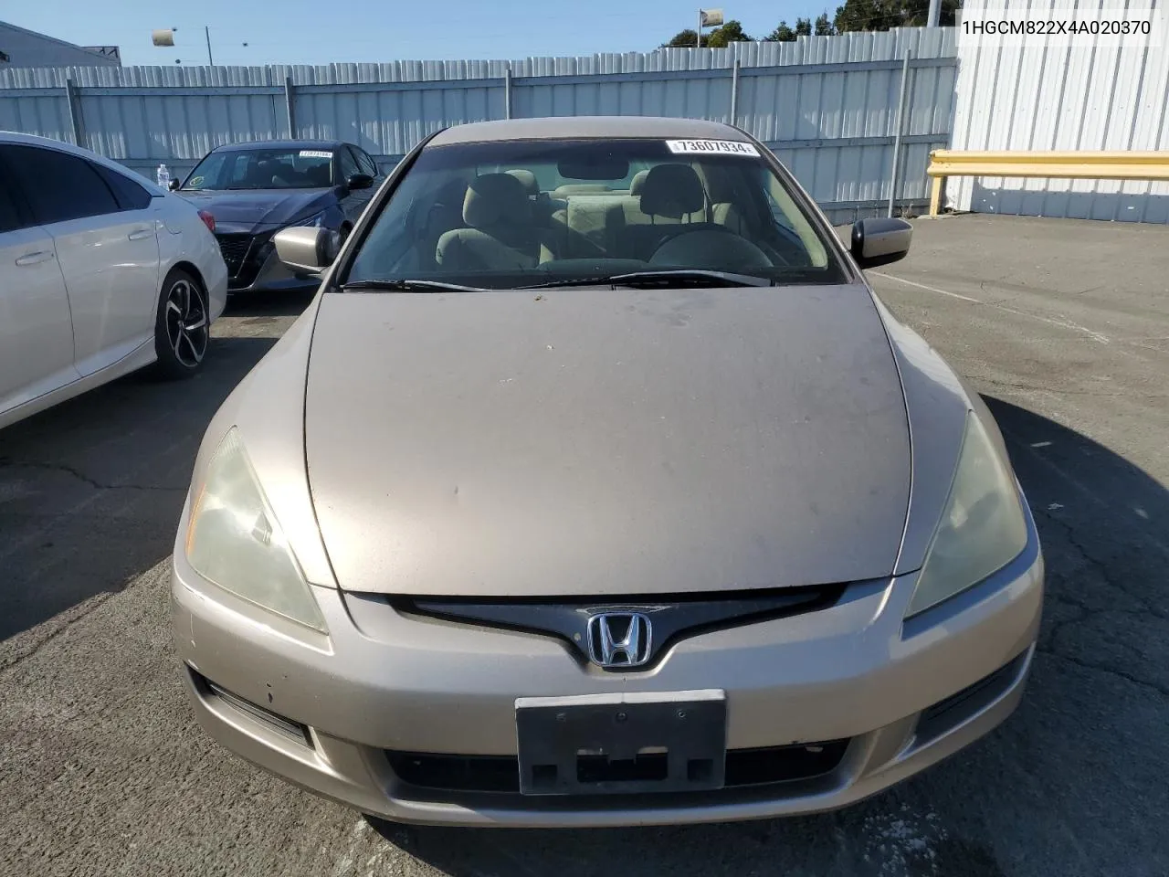 2004 Honda Accord Lx VIN: 1HGCM822X4A020370 Lot: 73607934