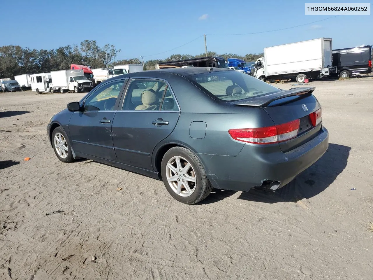 2004 Honda Accord Ex VIN: 1HGCM66824A060252 Lot: 73722944