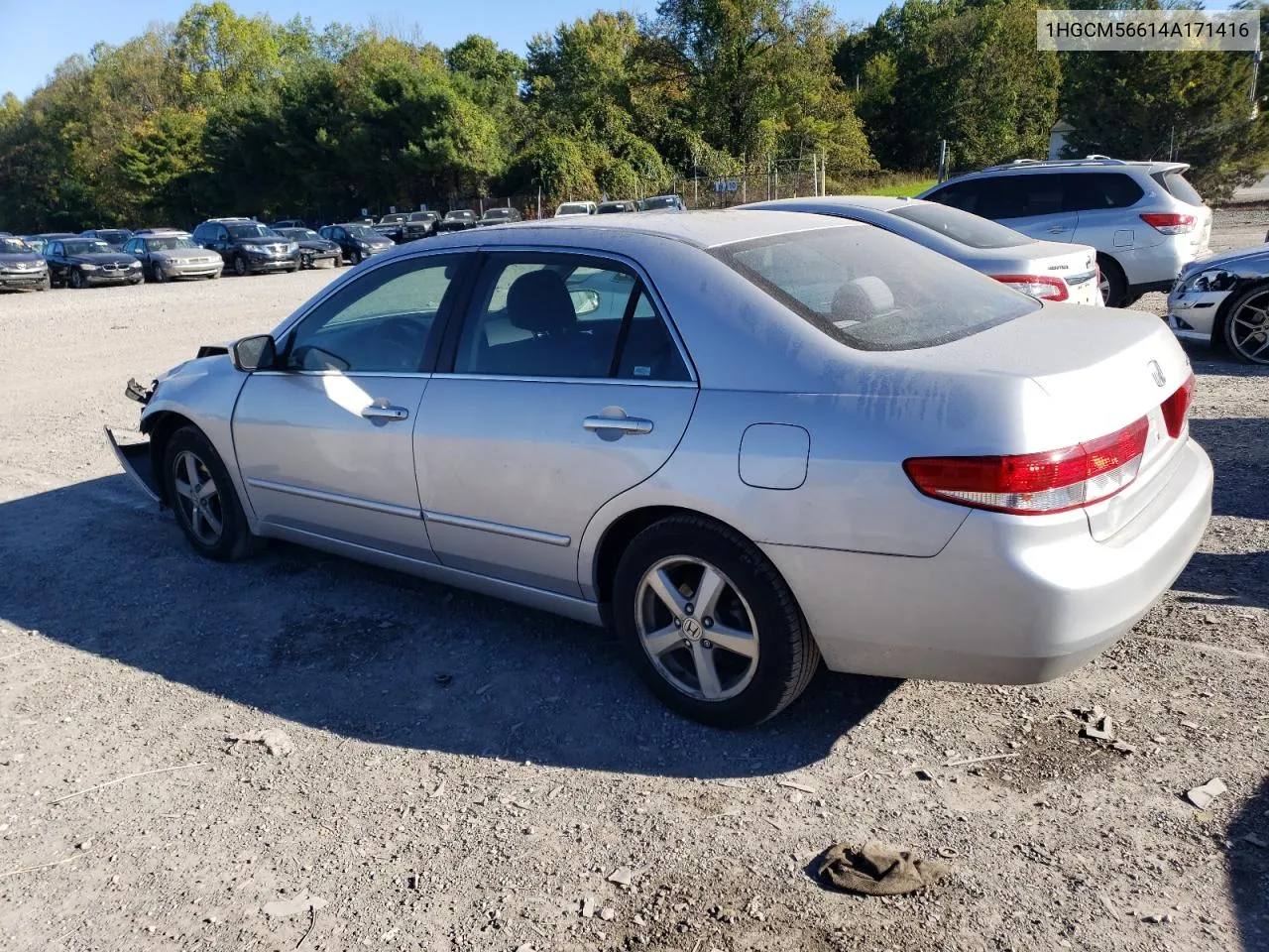 2004 Honda Accord Ex VIN: 1HGCM56614A171416 Lot: 74325094