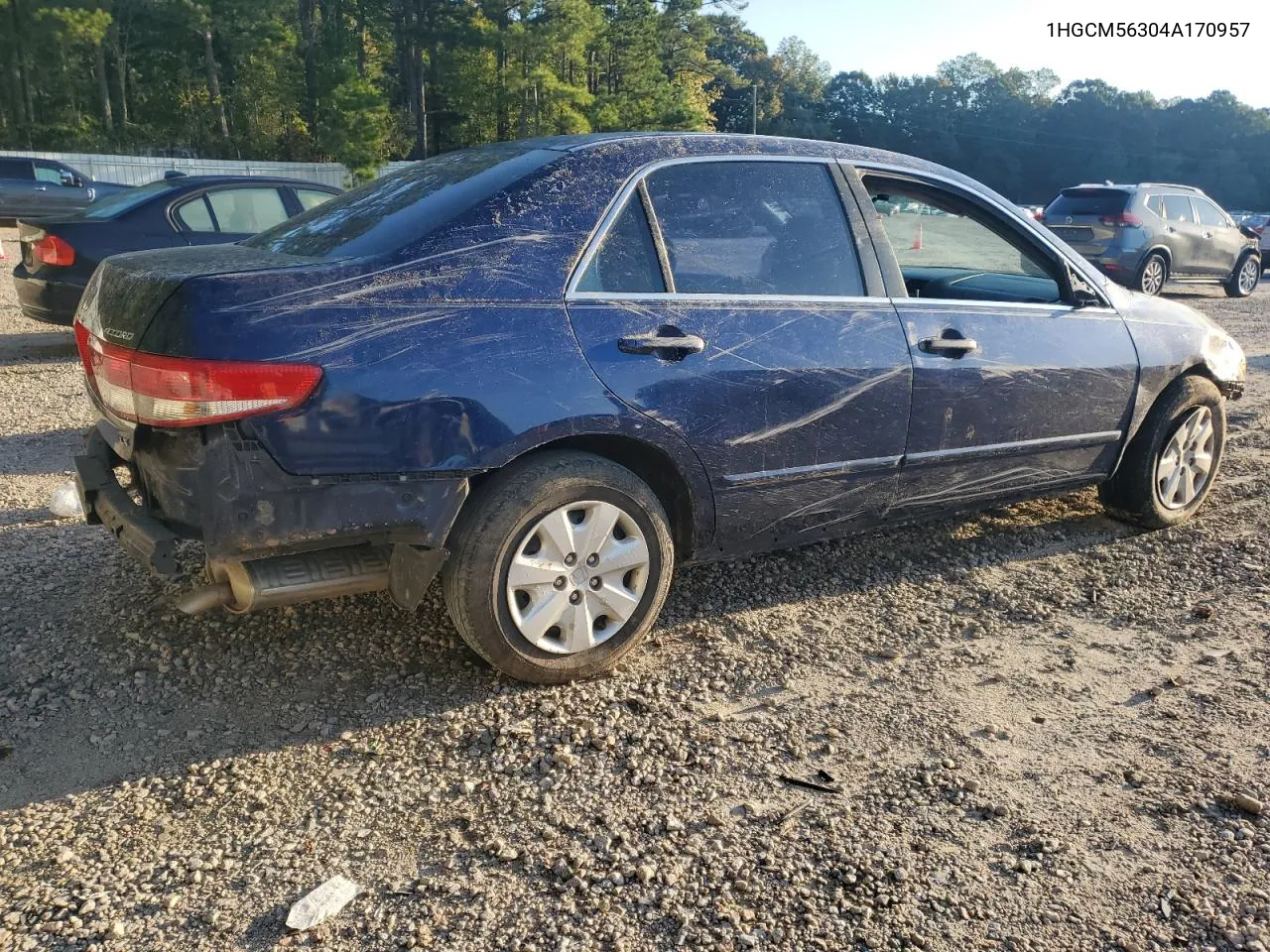 2004 Honda Accord Lx VIN: 1HGCM56304A170957 Lot: 74750134