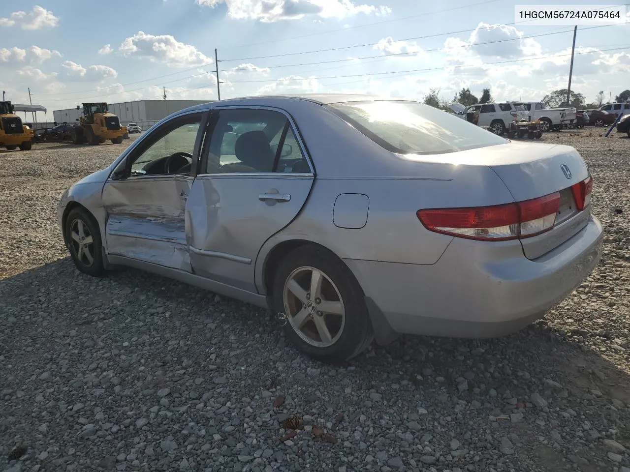 2004 Honda Accord Ex VIN: 1HGCM56724A075464 Lot: 74830544