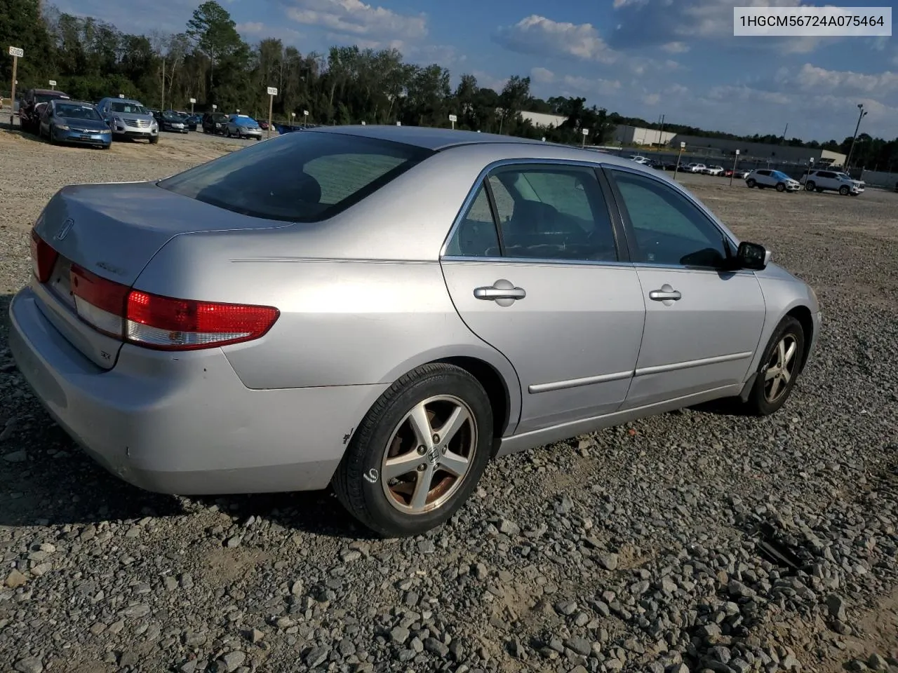 2004 Honda Accord Ex VIN: 1HGCM56724A075464 Lot: 74830544