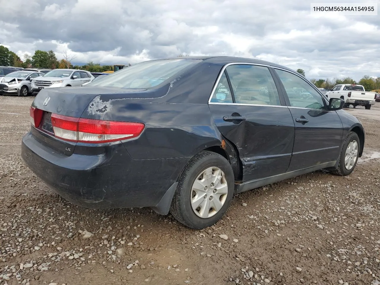 2004 Honda Accord Lx VIN: 1HGCM56344A154955 Lot: 74908354