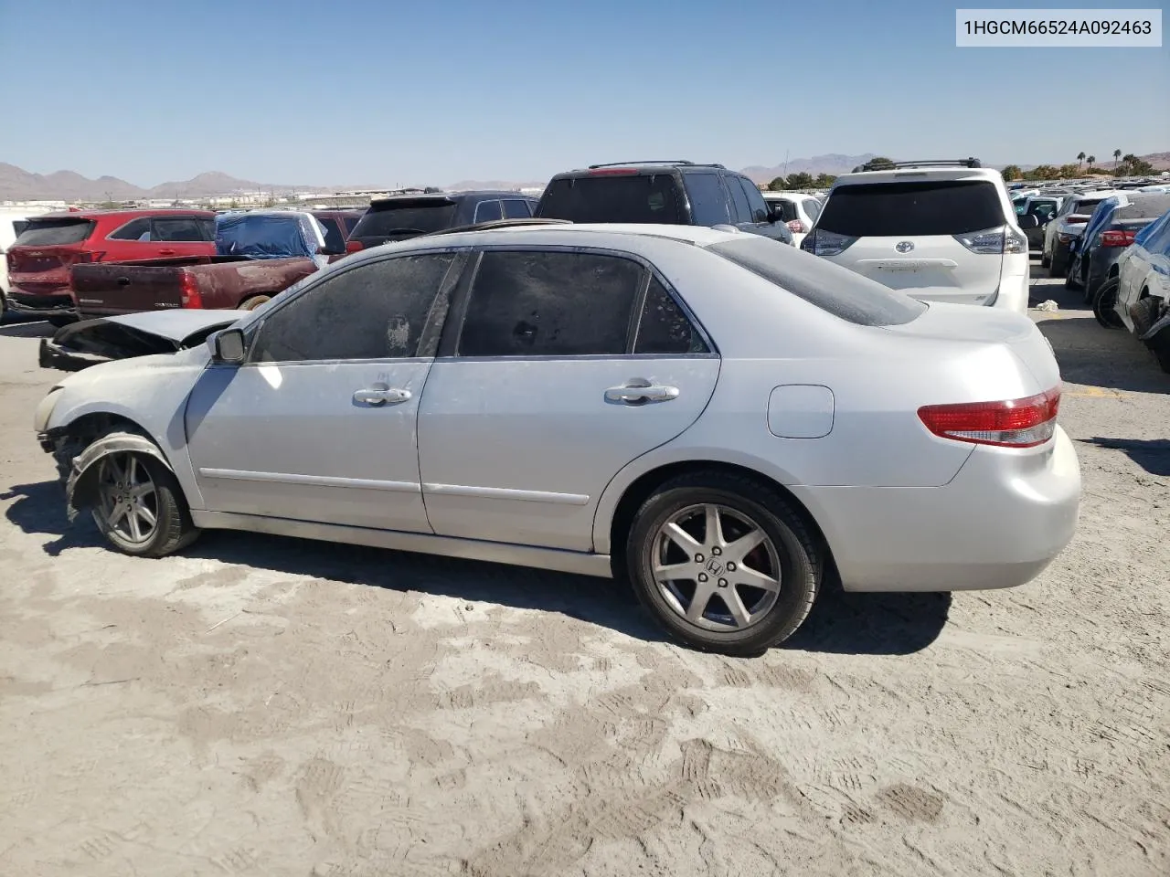 2004 Honda Accord Ex VIN: 1HGCM66524A092463 Lot: 75184294