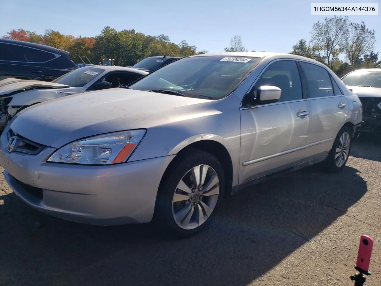 2004 Honda Accord Lx VIN: 1HGCM56344A144376 Lot: 75209294