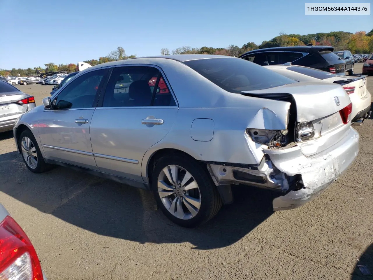 2004 Honda Accord Lx VIN: 1HGCM56344A144376 Lot: 75209294