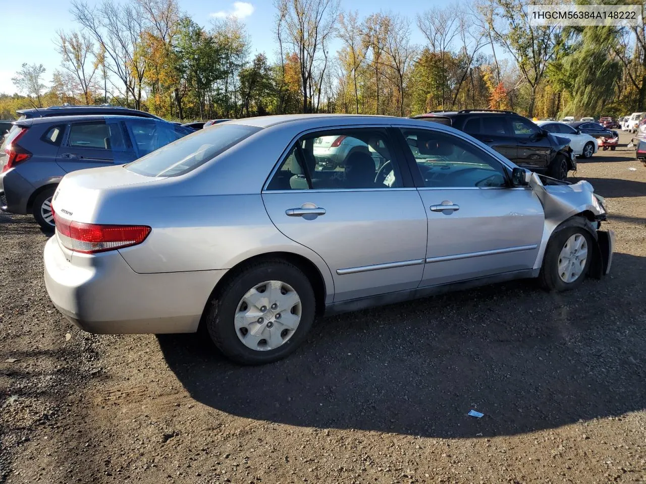 2004 Honda Accord Lx VIN: 1HGCM56384A148222 Lot: 75309594