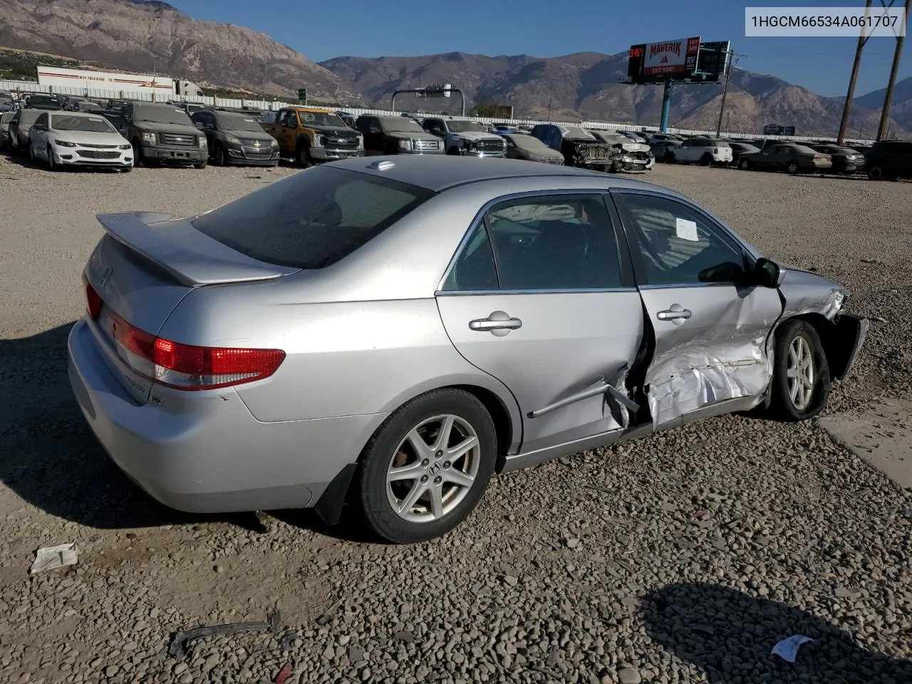 2004 Honda Accord Ex VIN: 1HGCM66534A061707 Lot: 75350574