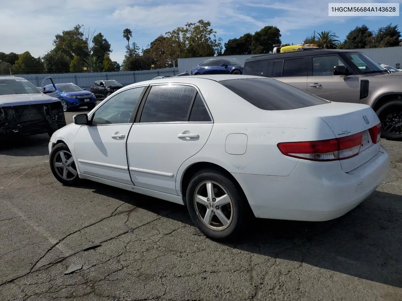 2004 Honda Accord Ex VIN: 1HGCM56684A143628 Lot: 75437474