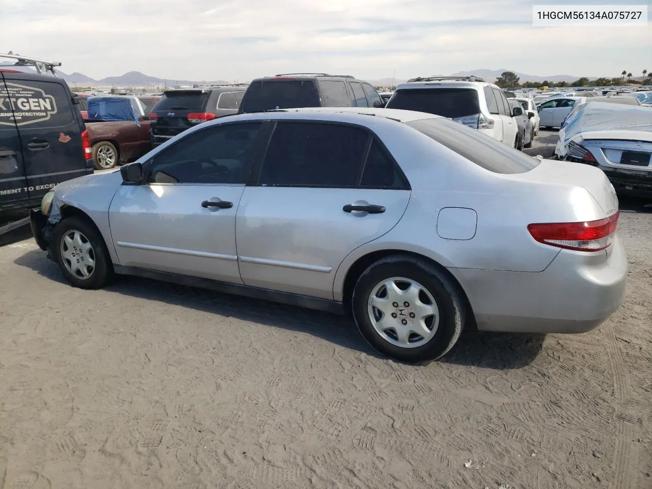 2004 Honda Accord Dx VIN: 1HGCM56134A075727 Lot: 75489664