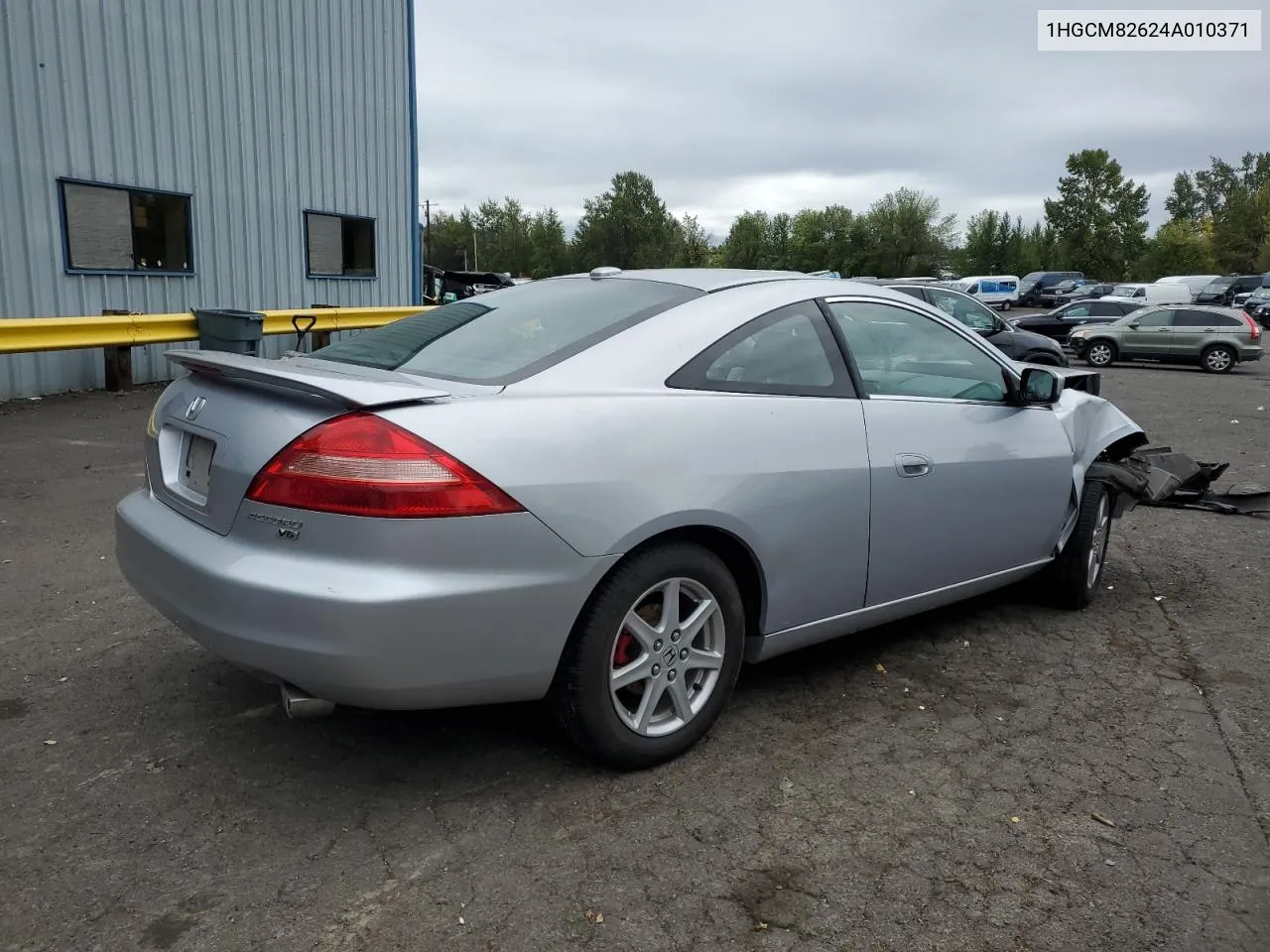 2004 Honda Accord Ex VIN: 1HGCM82624A010371 Lot: 75633984