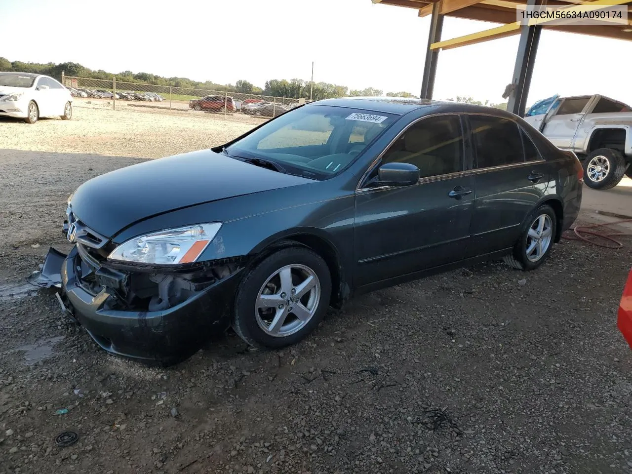 1HGCM56634A090174 2004 Honda Accord Ex