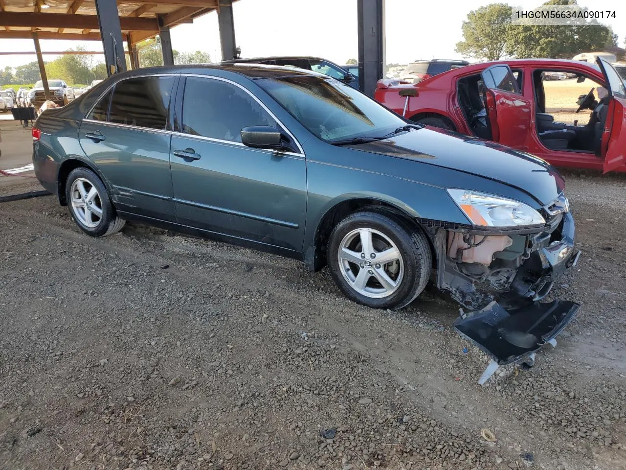 2004 Honda Accord Ex VIN: 1HGCM56634A090174 Lot: 75663694