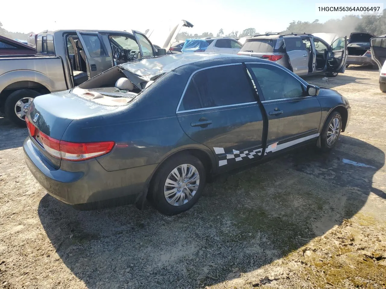 2004 Honda Accord Lx VIN: 1HGCM56364A006497 Lot: 75828634