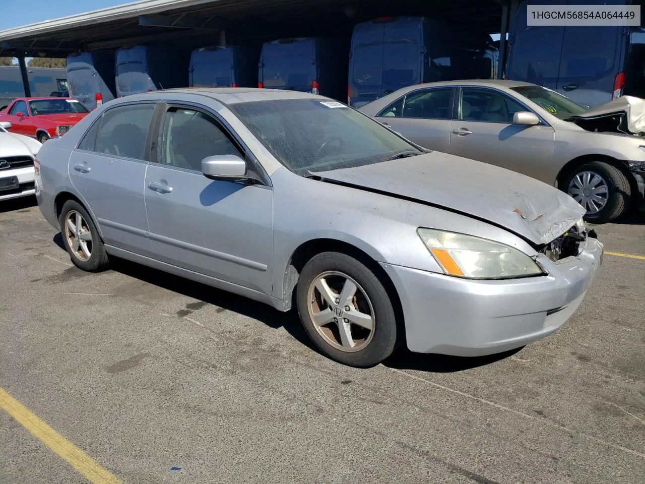 2004 Honda Accord Ex VIN: 1HGCM56854A064449 Lot: 75956384