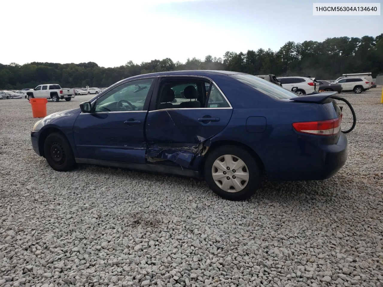 2004 Honda Accord Lx VIN: 1HGCM56304A134640 Lot: 76061244