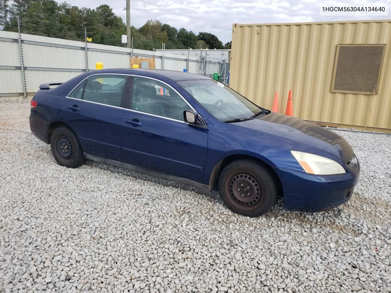 2004 Honda Accord Lx VIN: 1HGCM56304A134640 Lot: 76061244