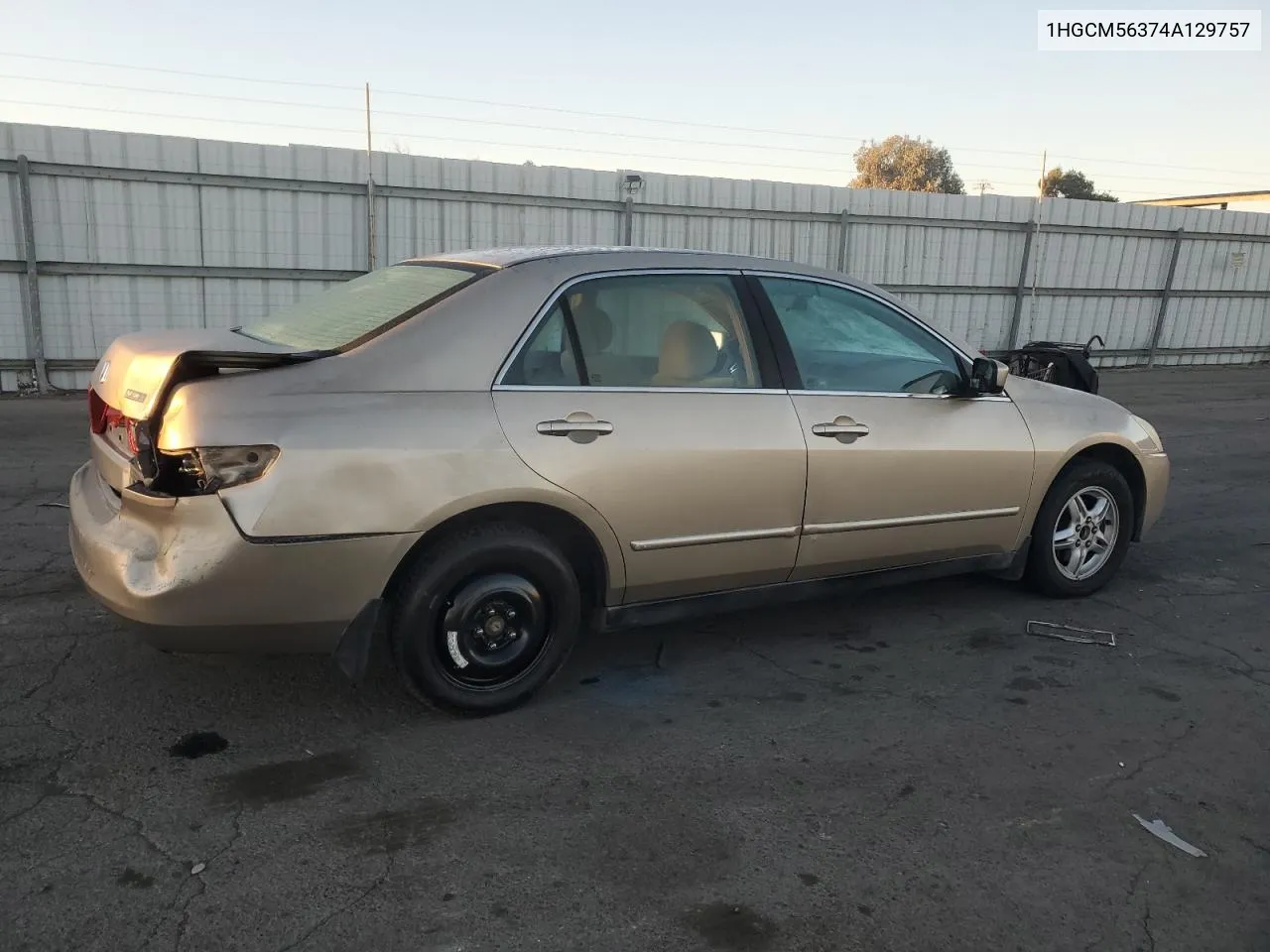 1HGCM56374A129757 2004 Honda Accord Lx