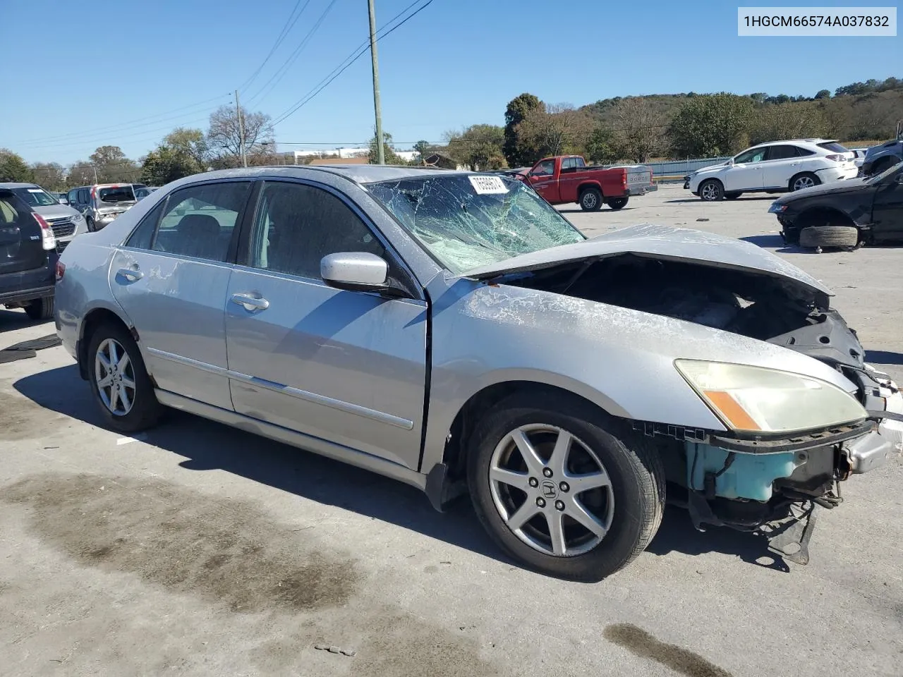 2004 Honda Accord Ex VIN: 1HGCM66574A037832 Lot: 76599674