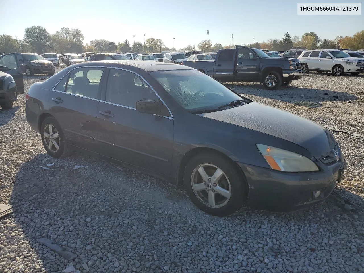 2004 Honda Accord Ex VIN: 1HGCM55604A121379 Lot: 76665444