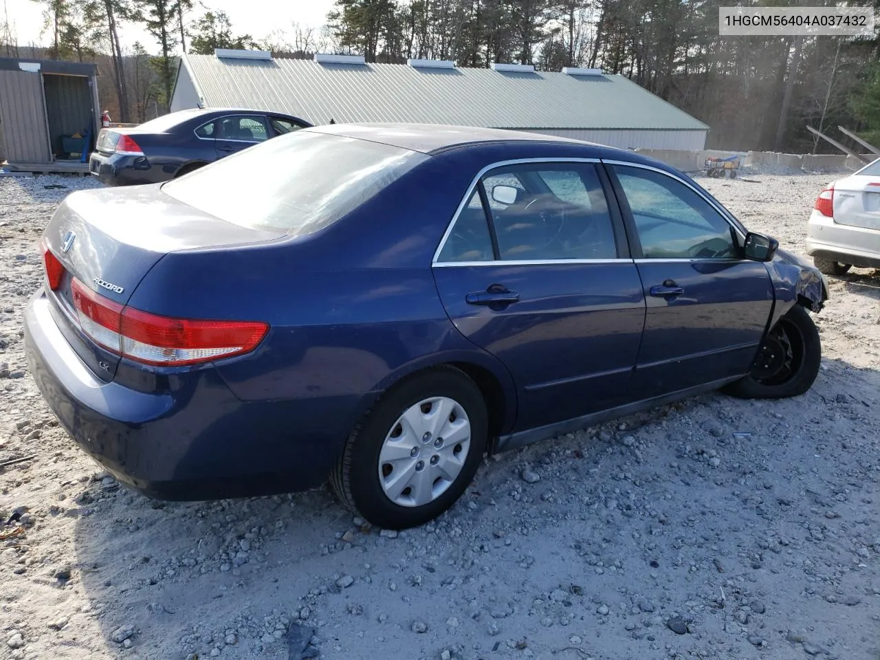 2004 Honda Accord Lx VIN: 1HGCM56404A037432 Lot: 77005144