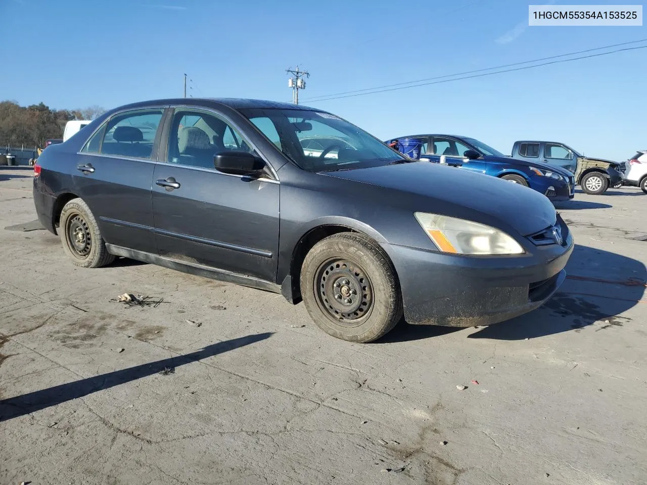 2004 Honda Accord Lx VIN: 1HGCM55354A153525 Lot: 77246824