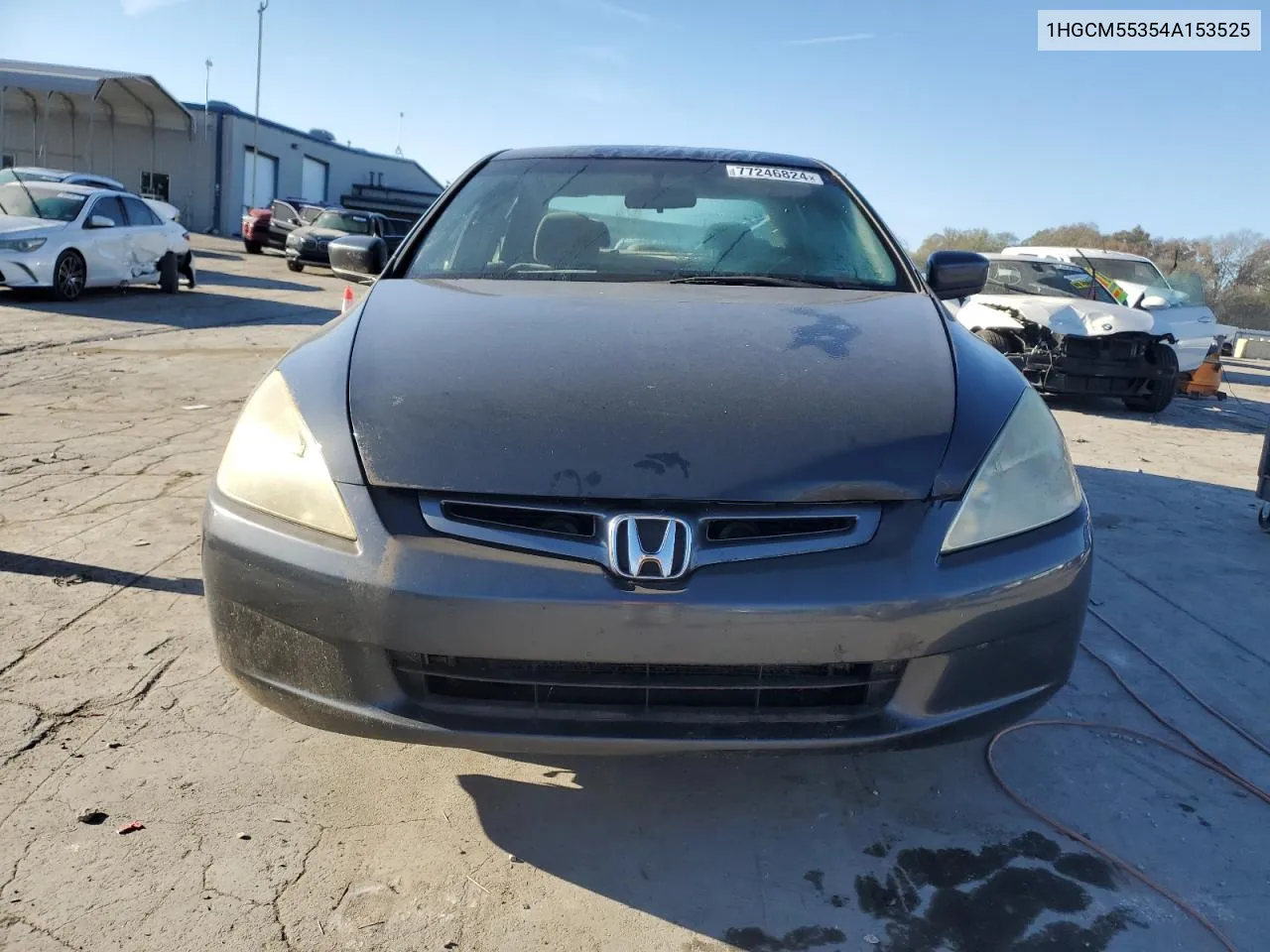 2004 Honda Accord Lx VIN: 1HGCM55354A153525 Lot: 77246824