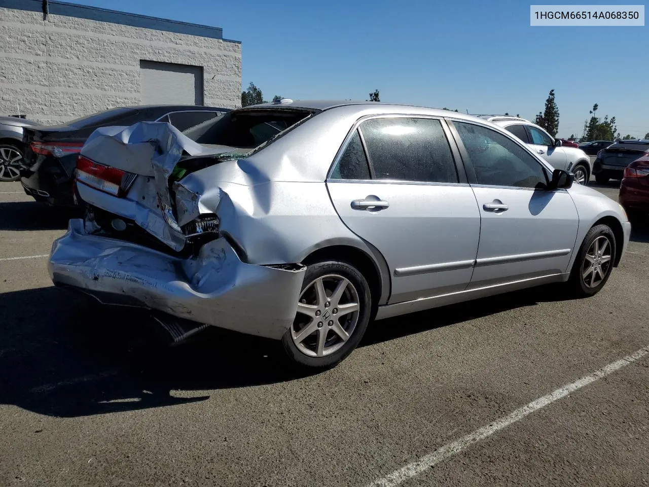 2004 Honda Accord Ex VIN: 1HGCM66514A068350 Lot: 77426014