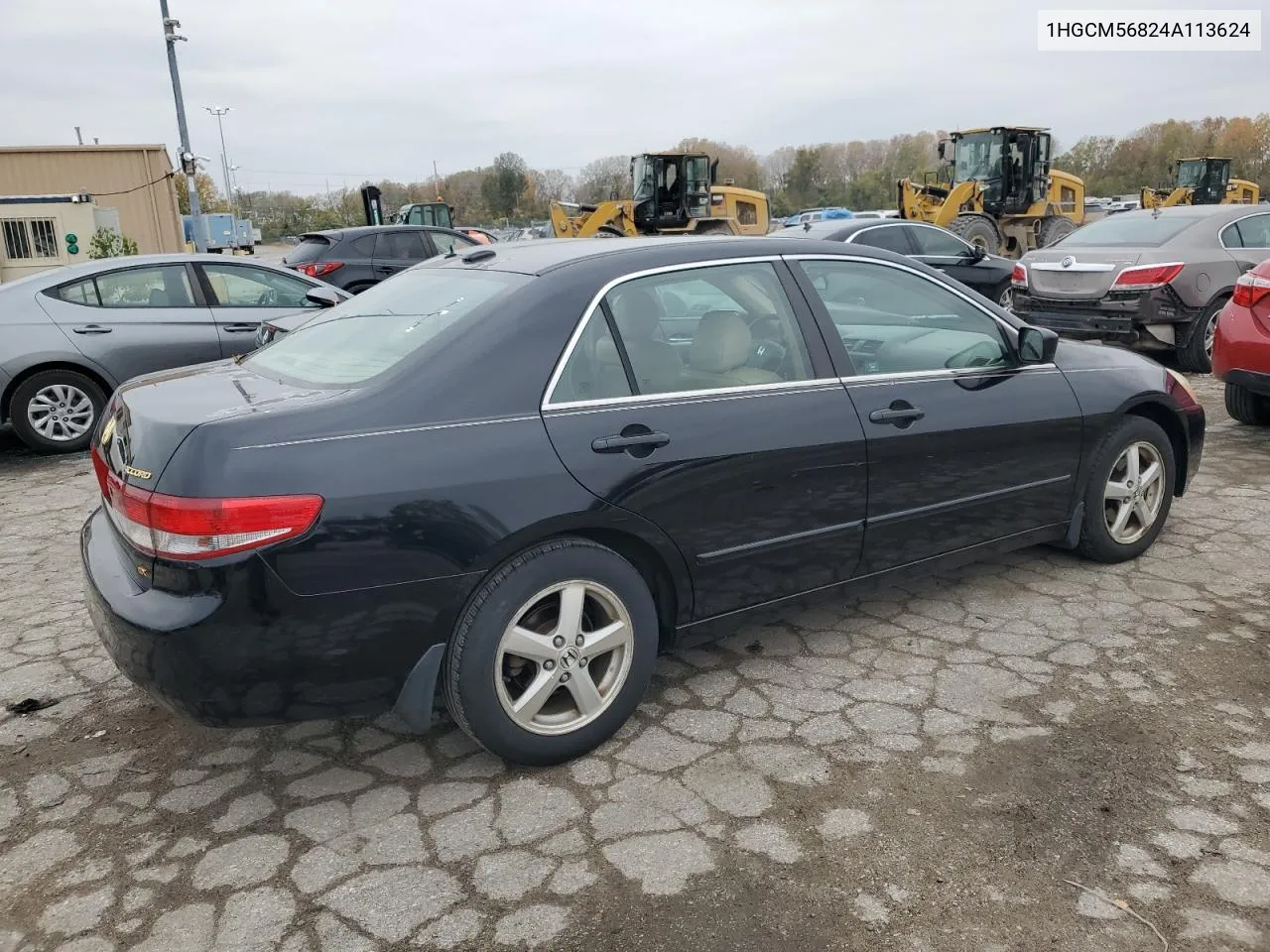 2004 Honda Accord Ex VIN: 1HGCM56824A113624 Lot: 77456624