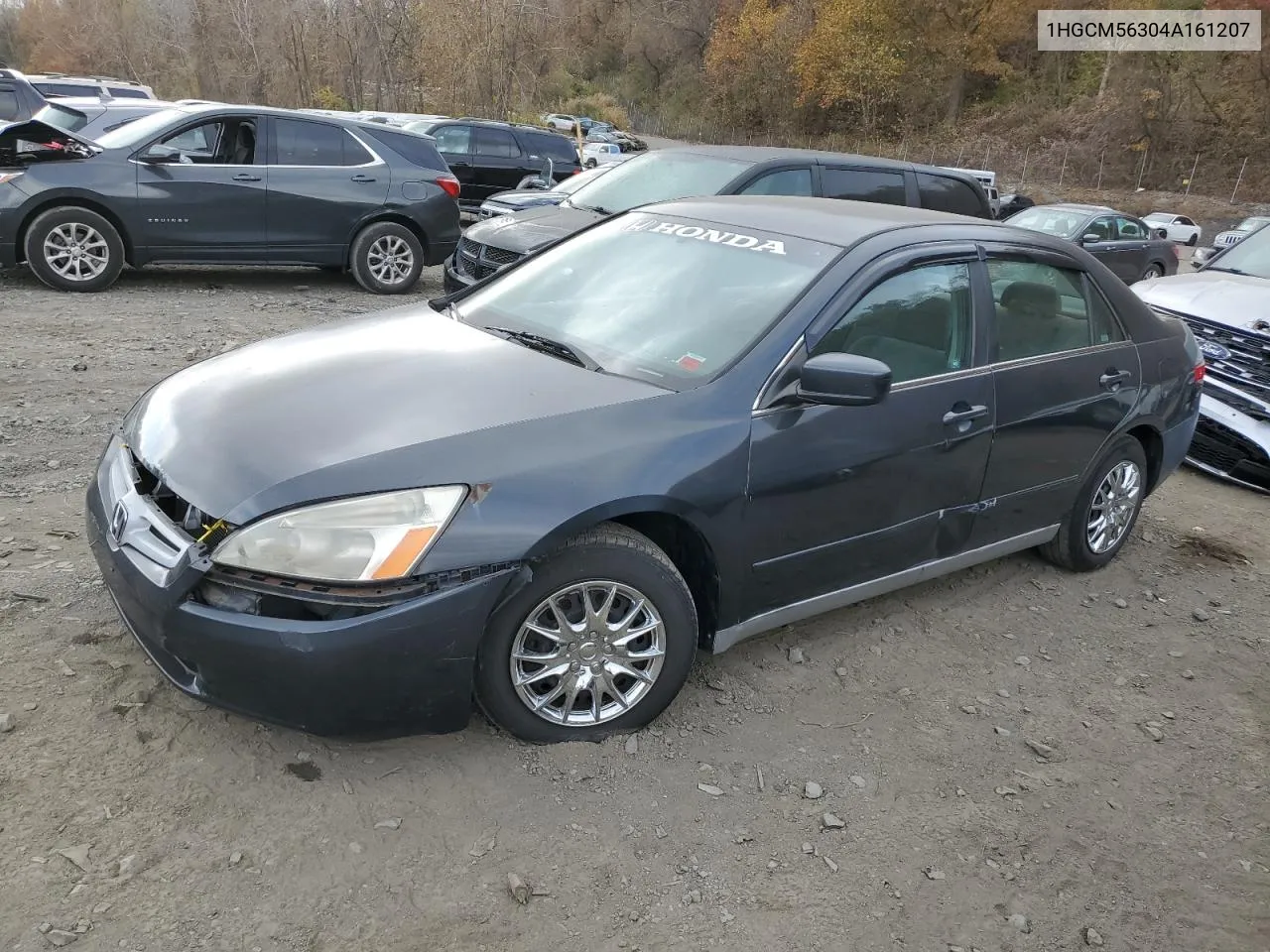 2004 Honda Accord Lx VIN: 1HGCM56304A161207 Lot: 78050504