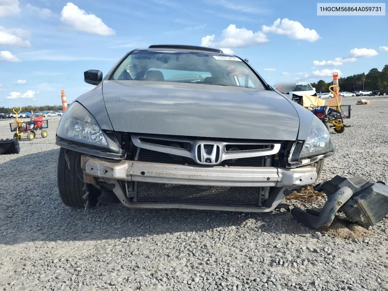 2004 Honda Accord Ex VIN: 1HGCM56864A059731 Lot: 78875494