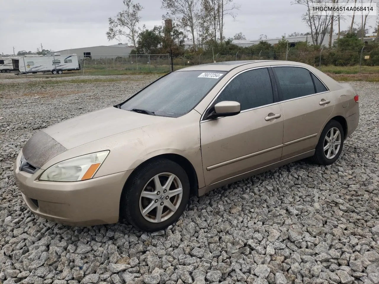 2004 Honda Accord Ex VIN: 1HGCM66514A068414 Lot: 79027254