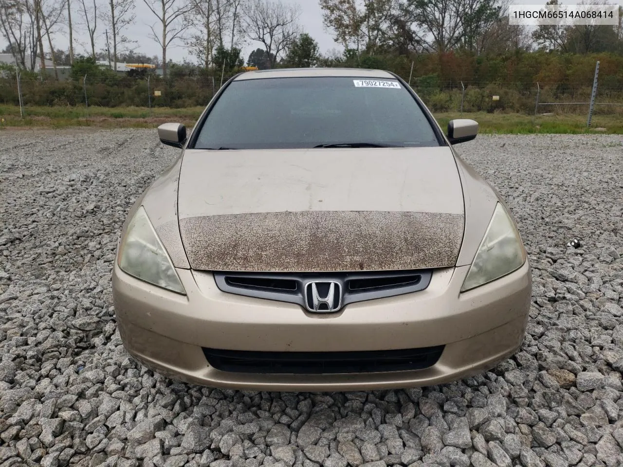 2004 Honda Accord Ex VIN: 1HGCM66514A068414 Lot: 79027254