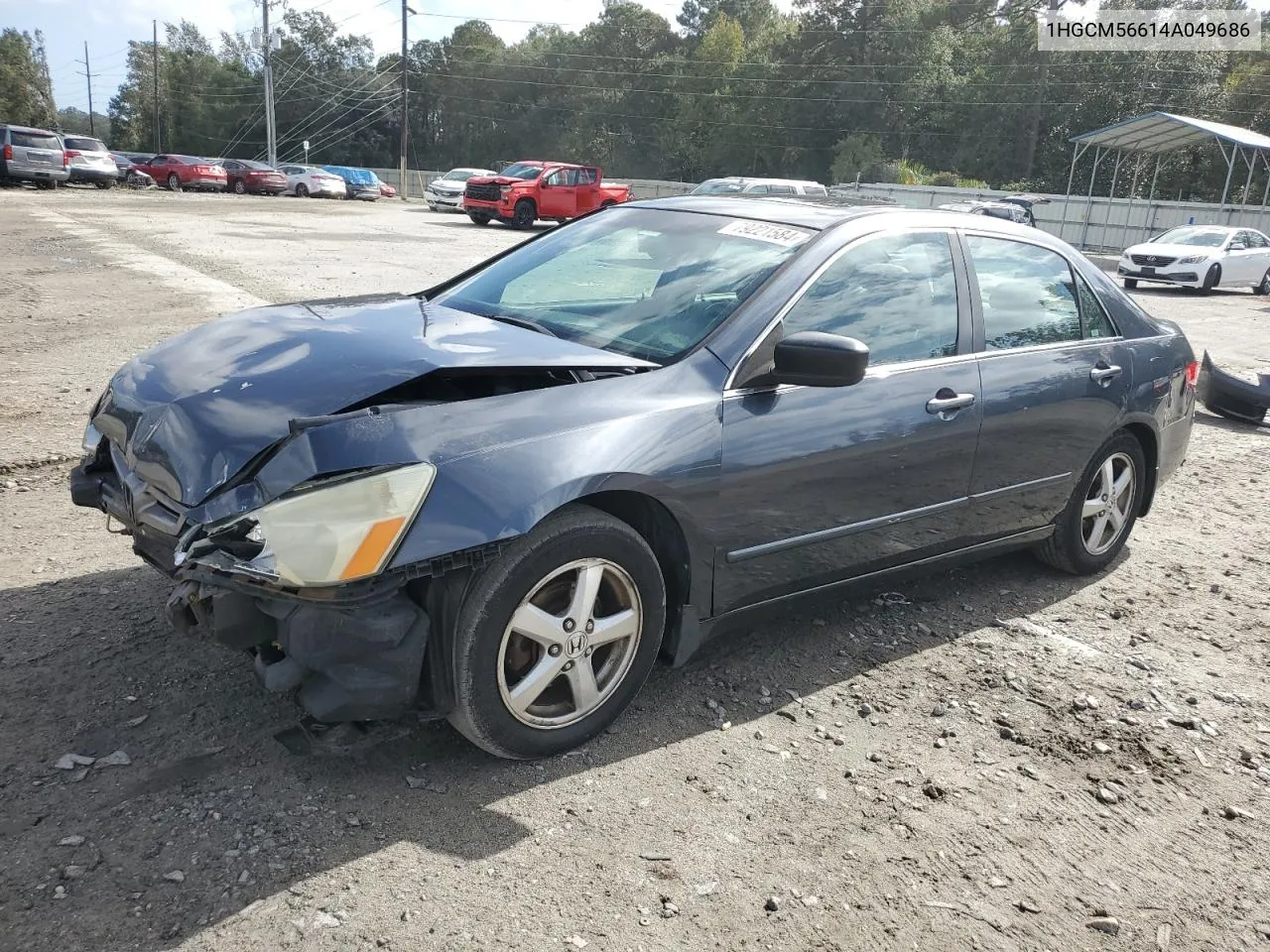 2004 Honda Accord Ex VIN: 1HGCM56614A049686 Lot: 79221584