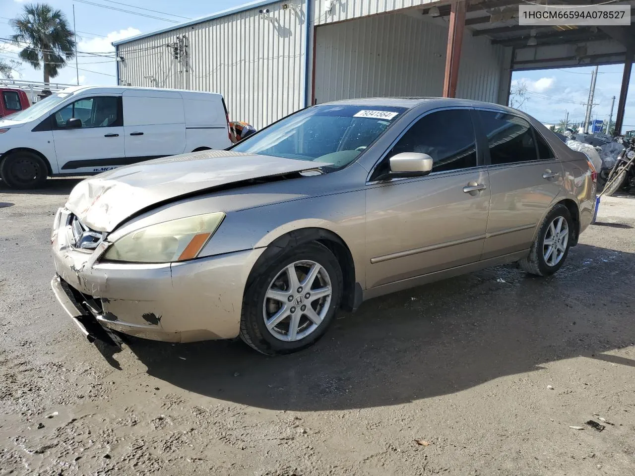 2004 Honda Accord Ex VIN: 1HGCM66594A078527 Lot: 79341564